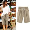 Clothing Azzlee Shorts | Solid Holiday Loose Shorts With Pockets