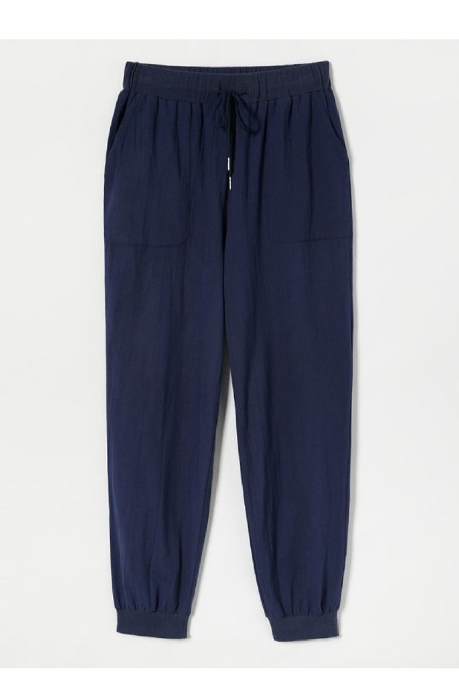 Clothing Azzlee Pants | Solid Sashes Casual Pants