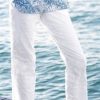 Clothing Azzlee Pants | Casual Solid Comfortable Pants White