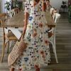 Clothing Azzlee Maxi Dresses | Casual V-Neck Half Sleeve Woven Floral Maxi Dress White