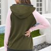 Clothing Azzlee Sweatshirt & Hoodies | Patchwork Zipper Hoodie Sweatshirt Pink