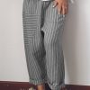 Clothing Azzlee Pants | Casual Stripe Pants With Pockets