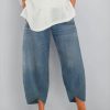 Clothing Azzlee Jeans & Denim | Casual Solid Loose Jeans Blue