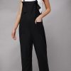 Clothing Azzlee | Plain With Pockets Casual Party Jumpsuit