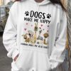 Clothing Azzlee Sweatshirt & Hoodies | Casual Animal Printed Daily Long Sleeve Hoodie White