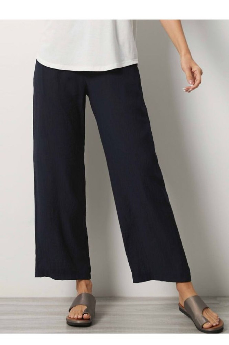 Clothing Azzlee Pants | Summer Breeze Pull-On Crinkle Gauze Pants